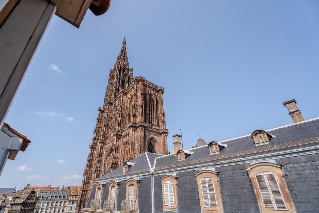 Hotel Le Rohan, Centre Cathedrale Strasbourg Luaran gambar